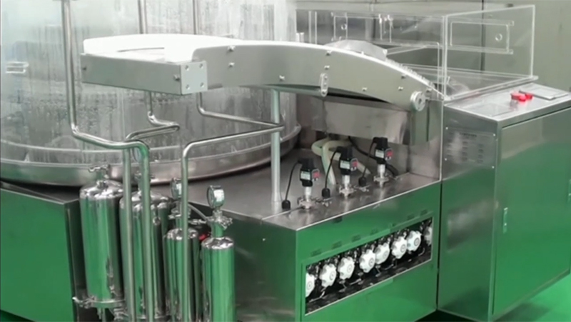 Ampoule Washing, Drying, Filling and Sealing Machine